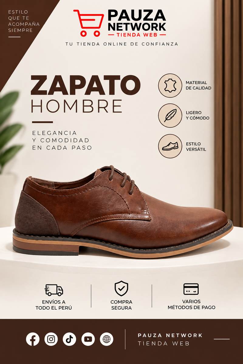 Zapato NEWPORT hombre talla 40